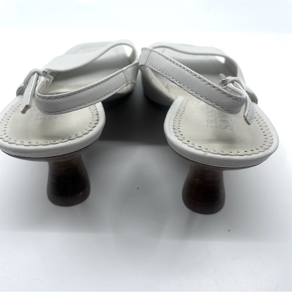 Franco Sarto Cream Platform Slingback Sandals - Picture 4 of 6